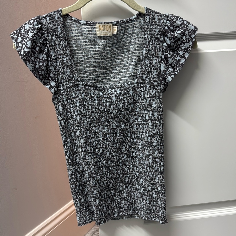 NATION LTD floral tank